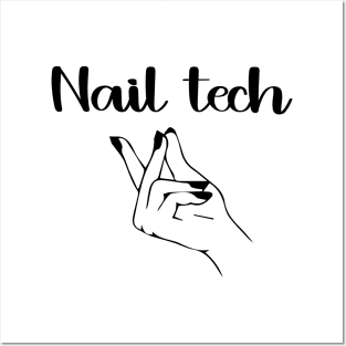 Nail tech  Gift for Women's  spring nails Posters and Art